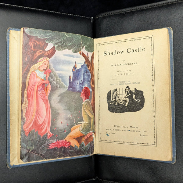 Shadow Castle by Marian Cockrell (RARE First Printing), 1945. 🏰✨📜