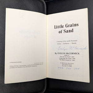 Little Grains of Sand by Evelyn McCormick (Signed First Edition), 1989 🌊📜🗺️