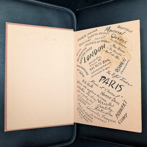 Our Hearts Were Young And Gay, by Cornelia Otis Skinner and Emily Kimbrough (RARE, First Edition, Dust Jacket), 1942 📜🇺🇸✈️