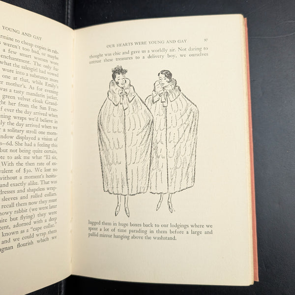 Our Hearts Were Young And Gay, by Cornelia Otis Skinner and Emily Kimbrough (RARE, First Edition, Dust Jacket), 1942 📜🇺🇸✈️