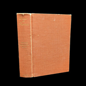An orange hardcover book titled 'Dinner At Antoine's' by Frances Parkinson Keyes, with a dust jacket and visible wear.
