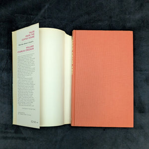 Tales From The Coffee House, by William Charles Crocker (First Edition with Dust Jacket), 1973 ⚜️📜🏛️