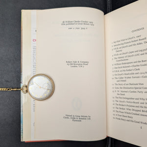 Tales From The Coffee House, by William Charles Crocker (First Edition with Dust Jacket), 1973 ⚜️📜🏛️