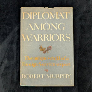 Diplomat Among Warriors by Robert Murphy (First Edition, Inscribed), 1964 📜🌎✈️