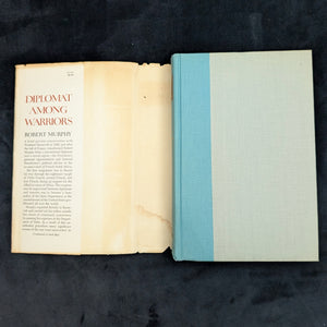 Diplomat Among Warriors by Robert Murphy (First Edition, Inscribed), 1964 📜🌎✈️