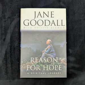 Reason for Hope by Jane Goodall (First Edition with Dust Jacket), 1999 🐒🌱🌍