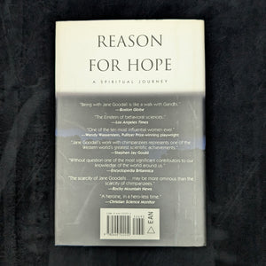 Reason for Hope by Jane Goodall (First Edition with Dust Jacket), 1999 🐒🌱🌍