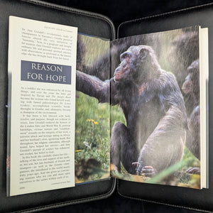 Reason for Hope by Jane Goodall (First Edition with Dust Jacket), 1999 🐒🌱🌍