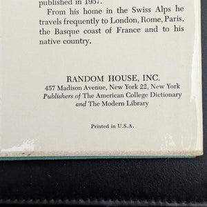 Two Weeks in Another Town by Irwin Shaw (First Printing with Dust Jacket), 1960 🎭🎬🇮🇹