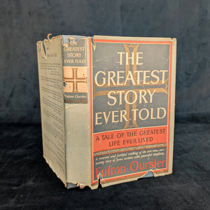 The Greatest Story Ever Told by Fulton Oursler (First Edition with Dust Jacket), 1949 🙏📖🎬