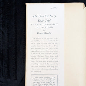 The Greatest Story Ever Told by Fulton Oursler (First Edition with Dust Jacket), 1949 🙏📖🎬