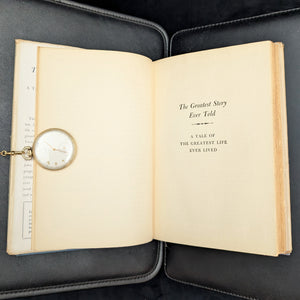 The Greatest Story Ever Told by Fulton Oursler (First Edition with Dust Jacket), 1949 🙏📖🎬