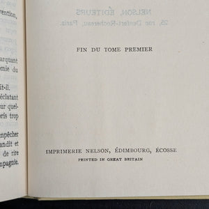 The French Nelson Collection, (5-Volume Set), 1932-1934 🇫🇷📚🏛️