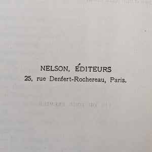 The French Nelson Collection, (5-Volume Set), 1932-1934 🇫🇷📚🏛️