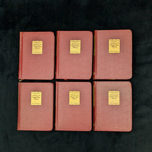 Anthology of the World's Best Poems, by Edwin Markham, (6-Volume Set, Memorial Edition), 1948 🌎📜✒️