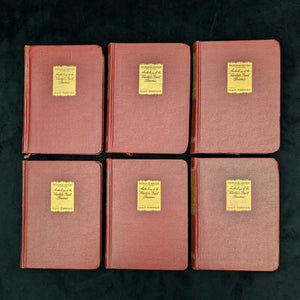 Anthology of the World's Best Poems, by Edwin Markham, (6-Volume Set, Memorial Edition), 1948 🌎📜✒️