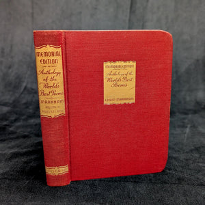Anthology of the World's Best Poems, by Edwin Markham, (6-Volume Set, Memorial Edition), 1948 🌎📜✒️