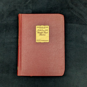 Anthology of the World's Best Poems, by Edwin Markham, (6-Volume Set, Memorial Edition), 1948 🌎📜✒️
