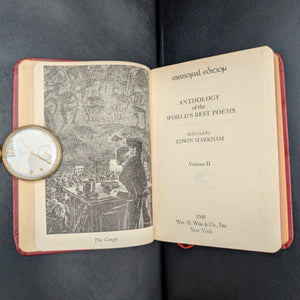 Anthology of the World's Best Poems, by Edwin Markham, (6-Volume Set, Memorial Edition), 1948 🌎📜✒️