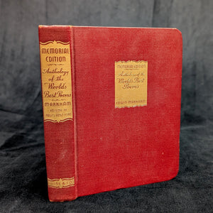Anthology of the World's Best Poems, by Edwin Markham, (6-Volume Set, Memorial Edition), 1948 🌎📜✒️