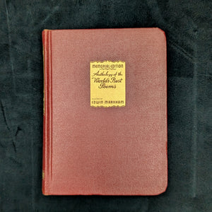 Anthology of the World's Best Poems, by Edwin Markham, (6-Volume Set, Memorial Edition), 1948 🌎📜✒️