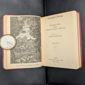 Anthology of the World's Best Poems, by Edwin Markham, (6-Volume Set, Memorial Edition), 1948 🌎📜✒️