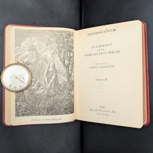 Anthology of the World's Best Poems, by Edwin Markham, (6-Volume Set, Memorial Edition), 1948 🌎📜✒️