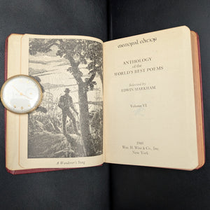 Anthology of the World's Best Poems, by Edwin Markham, (6-Volume Set, Memorial Edition), 1948 🌎📜✒️