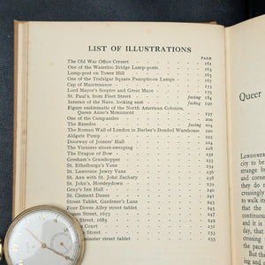 Queer Things About London, by Charles G. Harper, (RARE, First Edition), 1924 📜🇬🇧🗺️