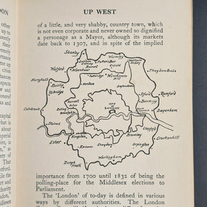 Queer Things About London, by Charles G. Harper, (RARE, First Edition), 1924 📜🇬🇧🗺️
