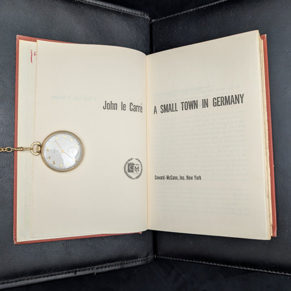 A Small Town in Germany by John le Carré (First Edition, Hardcover), 1968. 🕵️‍♂️🇩🇪📜