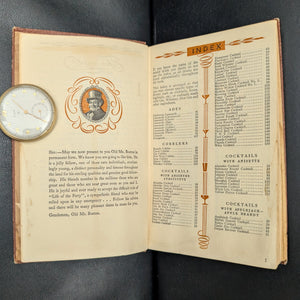 Old Mr. Boston Official Bartender's Guide by Leo Cotton (9th Edition, Illustrated), 1953 🍸📜🇺🇸