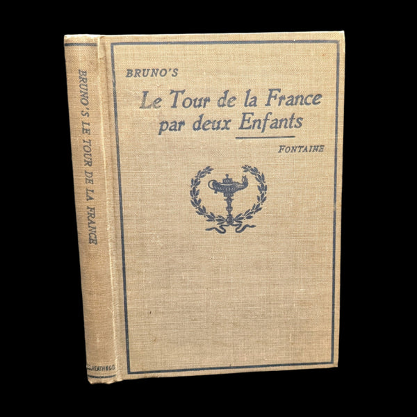 Le Tour de la France par deux enfants by G. Bruno (Heath's Modern Language Series), 1901 🇫🇷📚🏫