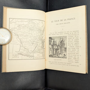 Le Tour de la France par deux enfants de G. Bruno (Serie de lenguaje moderno de Heath), 1901 🇫🇷📚🏫