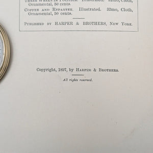 The Pursuit of the House-Boat by John Kendrick Bangs (First Edition, Illustrated, Rare), 1897 👻🕵️📜