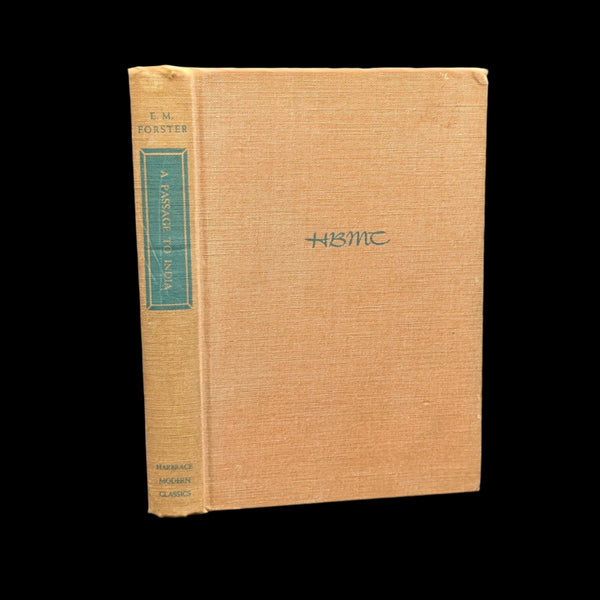 Hardcover book titled 'A Passage To India' by E. M. Forster, with a beige cover and the title text visible.