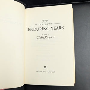 The Enduring Years by Claire Rayner (First U.S.A. Printing), 1981 📜📚🇺🇸