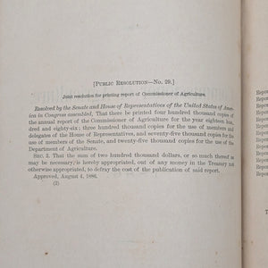 Report Of The Commissioner Of Agriculture (1886), (Government Publication, Illustrated), 1887 🌾🏛️🇺🇸