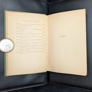 Bambi: A Life in the Woods by Felix Salten (RARE, First American Edition), 1929 🌿🦌🌳