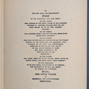 The Idle Thoughts Of An Idle Fellow, by Jerome K. Jerome, (Decorative Binding), c. 1890 📜😂🇬🇧