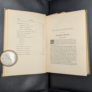Land Battles by L. Valentine (Prize Inscription, Illustrated, Rare), c. 1890 ⚔️🇬🇧📜