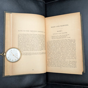 Night And Morning, by Edward Bulwer Lytton, (RARE, Decorative Binding, Illustrated), 1851 📜✨🏛️