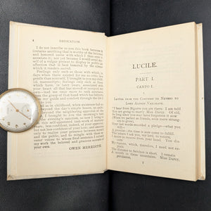 Lucile, by Owen Meredith, (RARE, Decorative Binding, Illustrated), 1901 📜🥀✨