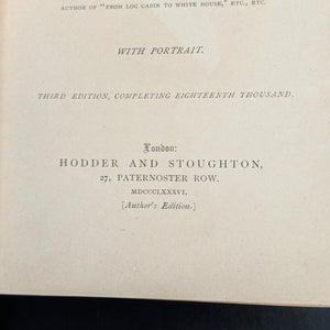 From The Tan Yard To The White House, by William M. Thayer (Third Edition, Illustrated), 1886 📜🇺🇸🏛️