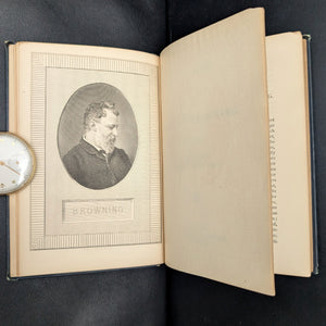 Selections from the Poetry of Robert Browning by Robert Browning (First Edition, Decorative Binding), 1883 📜✨✒️