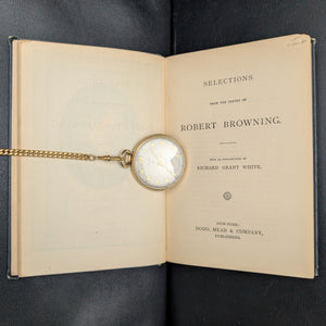 Selections from the Poetry of Robert Browning by Robert Browning (First Edition, Decorative Binding), 1883 📜✨✒️