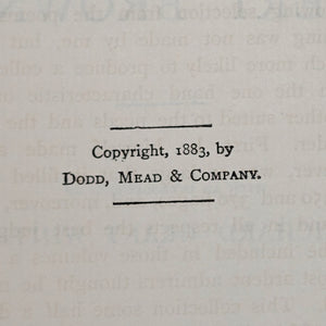 Selections from the Poetry of Robert Browning by Robert Browning (First Edition, Decorative Binding), 1883 📜✨✒️