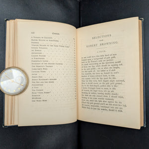 Selections from the Poetry of Robert Browning by Robert Browning (First Edition, Decorative Binding), 1883 📜✨✒️
