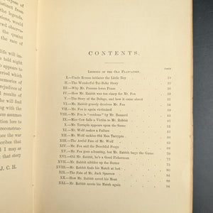 Uncle Remus: His Songs and Sayings by Joel Chandler Harris (Illustrated Appleton Edition), 1890 🦊📜🇺🇸
