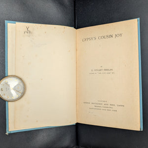 Gypsy's Cousin Joy, by E. Stuart Phelps, (RARE, Decorative Binding, The Ruby Series), Undated 📜✨👧